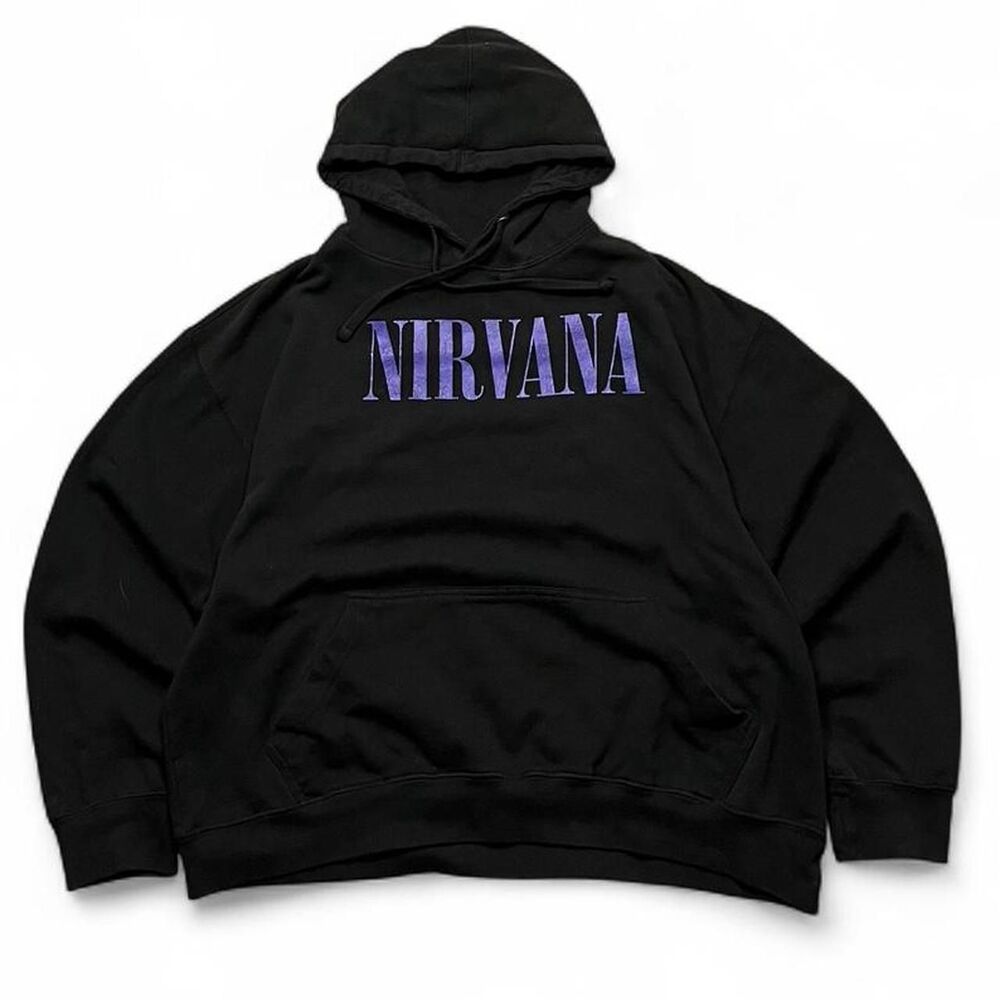 American-vintage Men's Black Hoodie